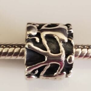 Chamilia Sterling Silver‎ Boy & Girl Shadowbox Charm